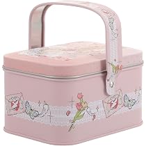 Amazon｜Alipis ブリキ缶 パーツボックス 缶ケース ジュエリー収納